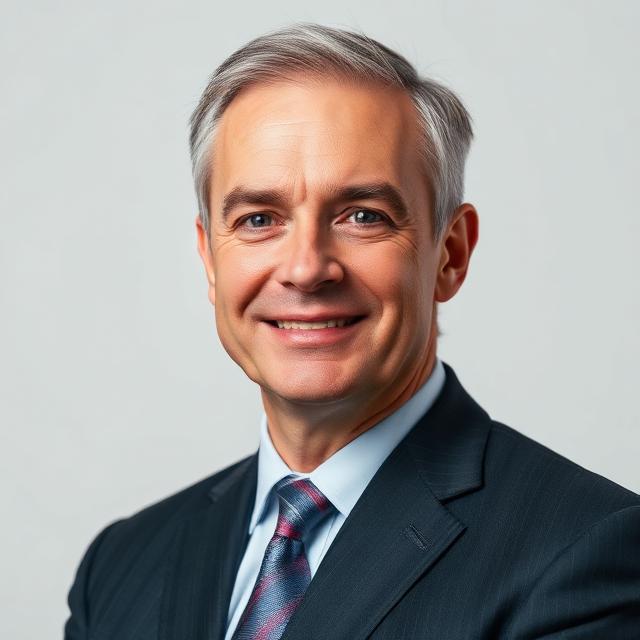 Portrait of Robert Halloran, VP Refining, Great Lakes Precious Metals