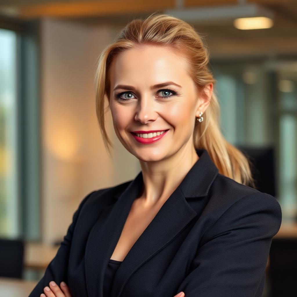 Portrait of Nathalie Schwarz, Mining Expert at SUNSHINE Minerals Limited